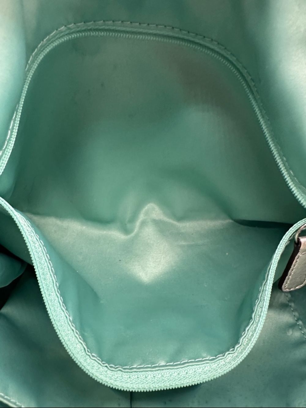 Coach Poppy Hallie Silver Signature Canvas Shoulder Bag - Picture 11 of 12